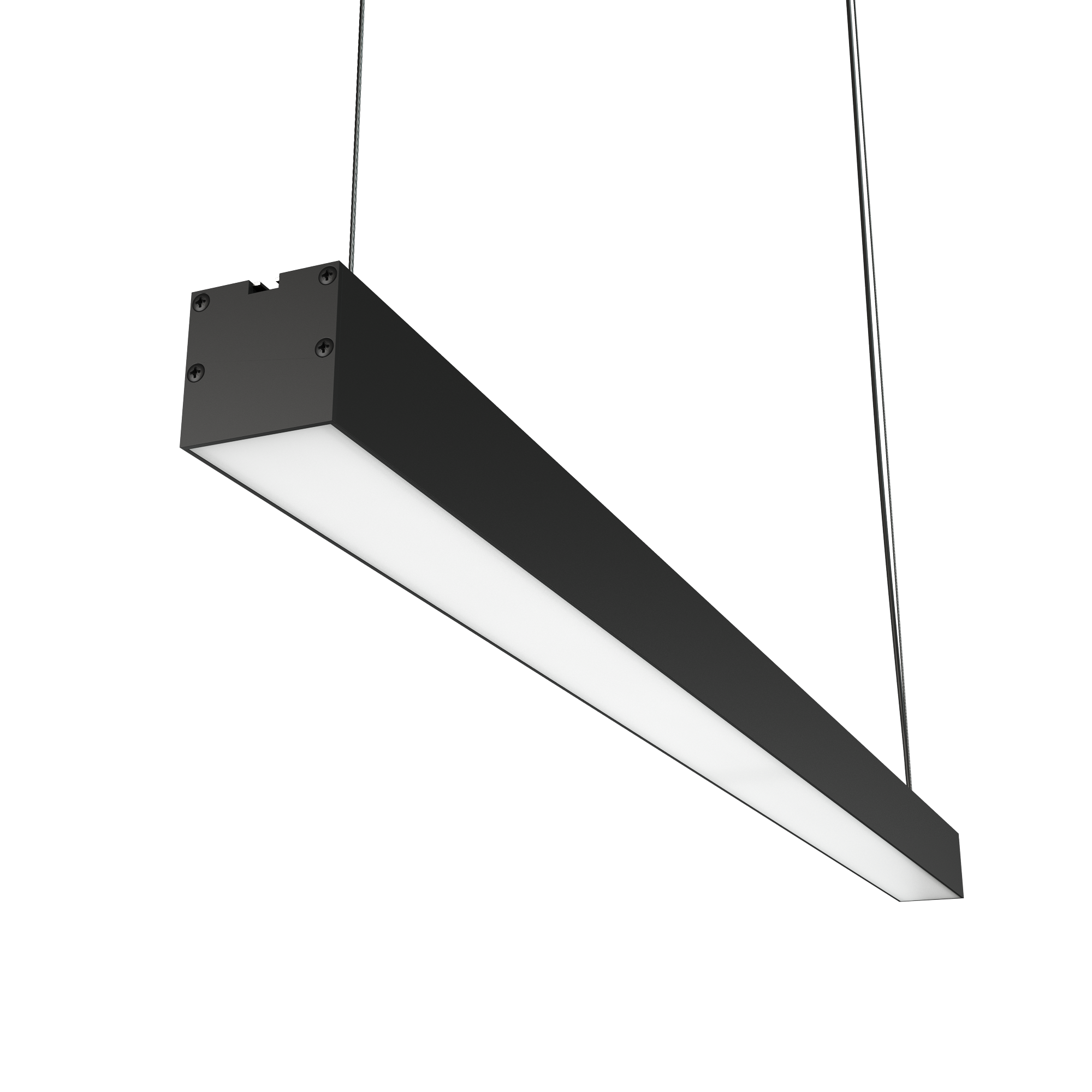 Geniled Line Alum Standart 980x50x50 40Вт 4000К Опал Черный