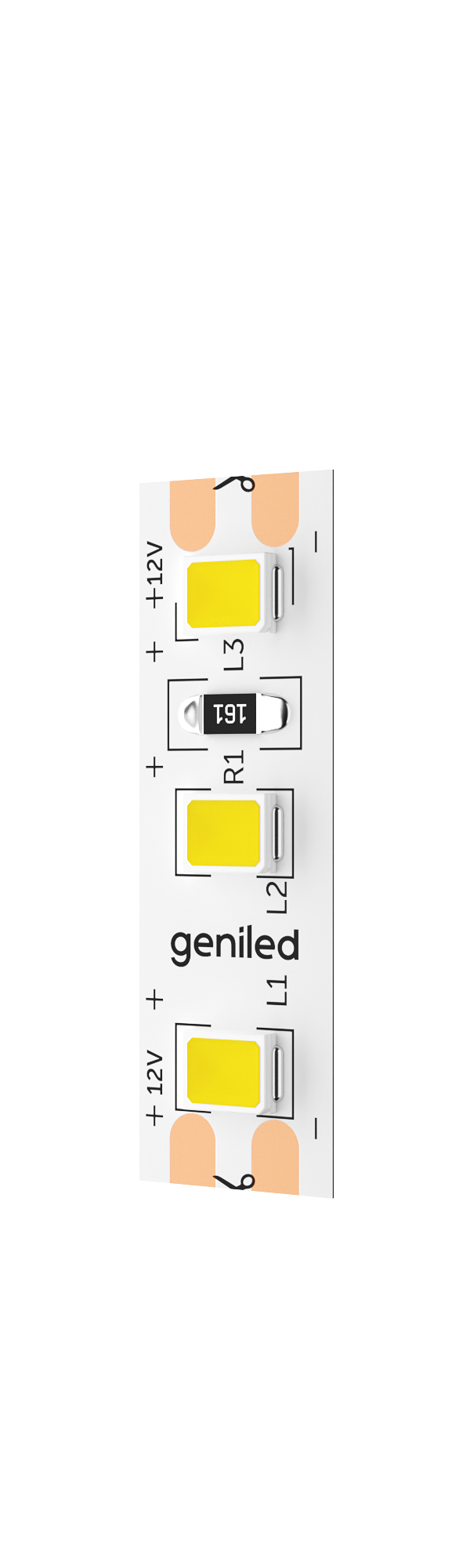 Geniled Светодиодная лента Geniled GL-120SMD2835 12В 12Вт/м 8x2000 Yellow IP33