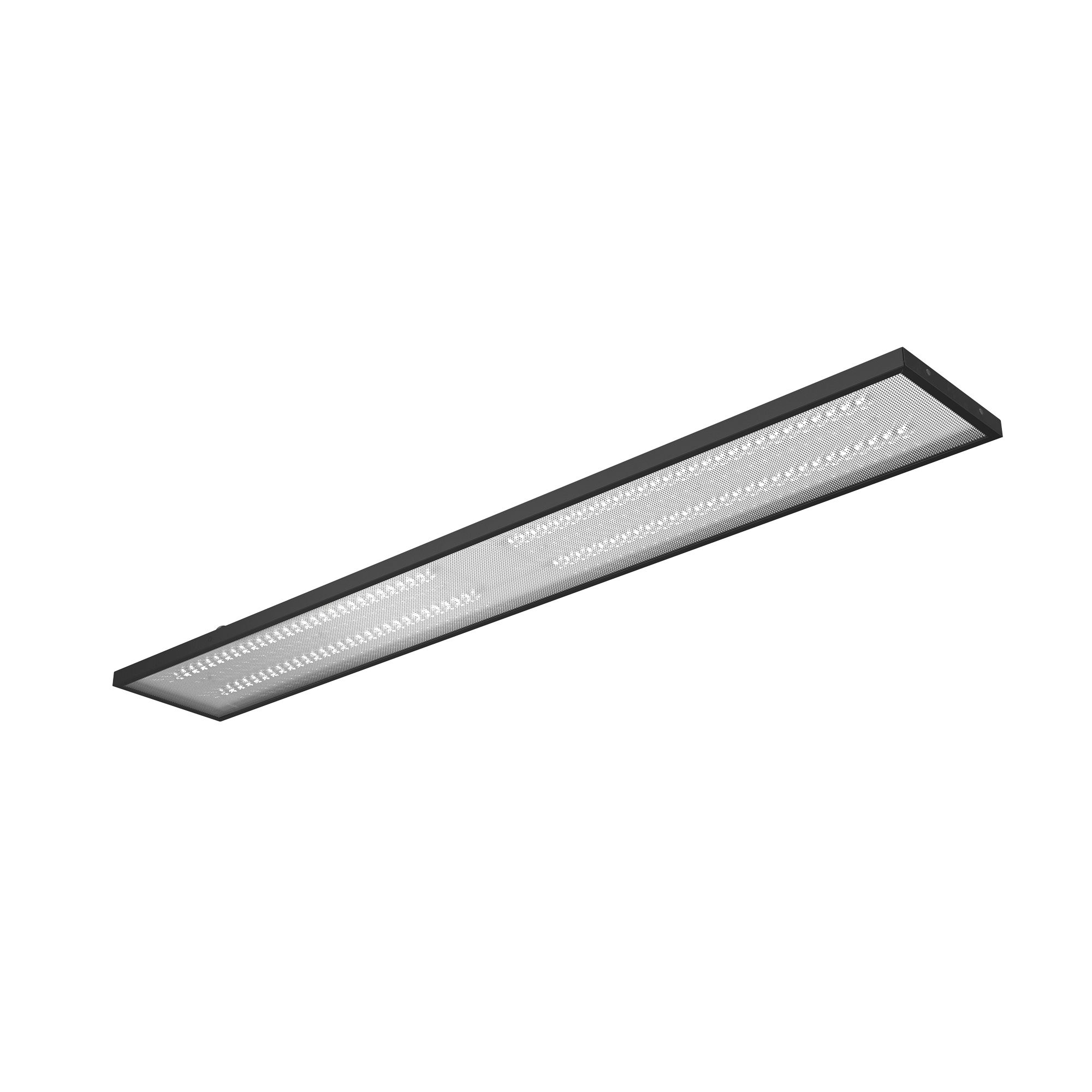 Geniled ЛПО Standart 1200x180x20 40Вт 3000К Микропризма Черный