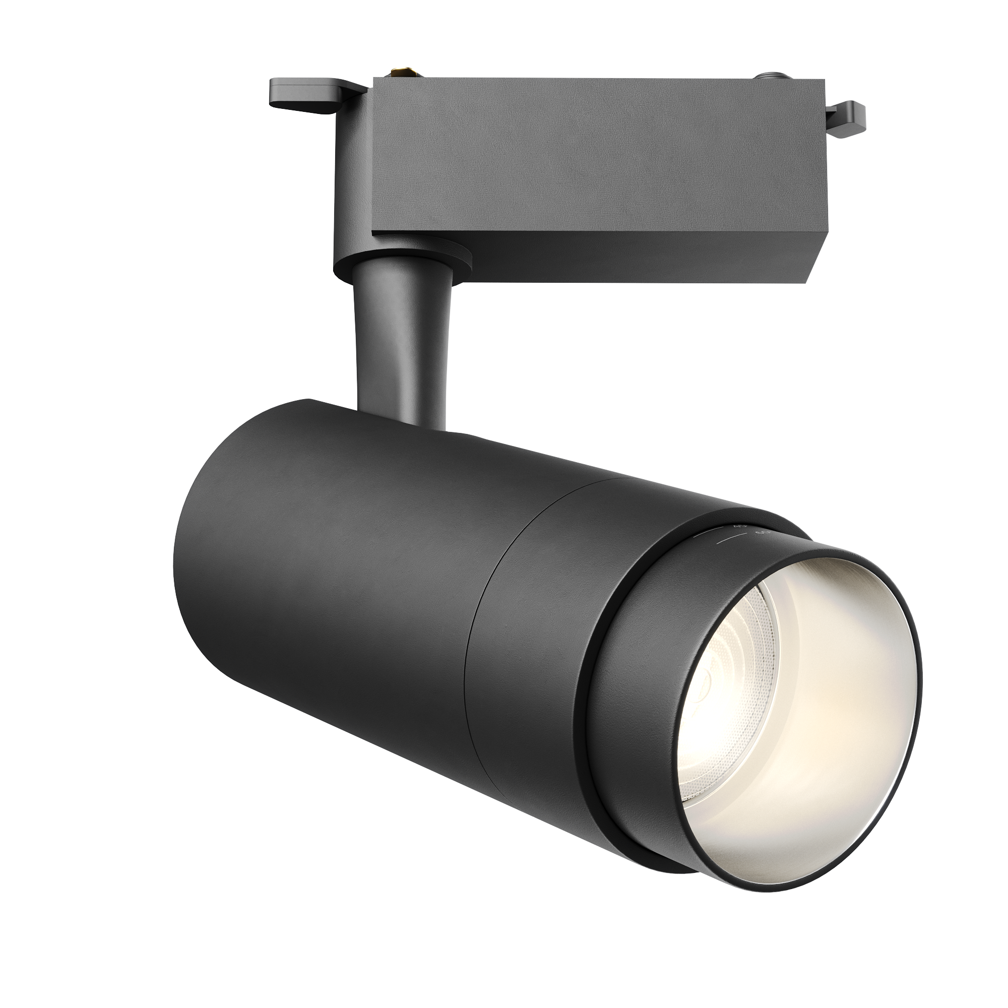 Geniled Трековый светильник Geniled Track Classic Zoom 20Вт 5000K 90Ra Черный с адаптером для 1-фазного шинопровода