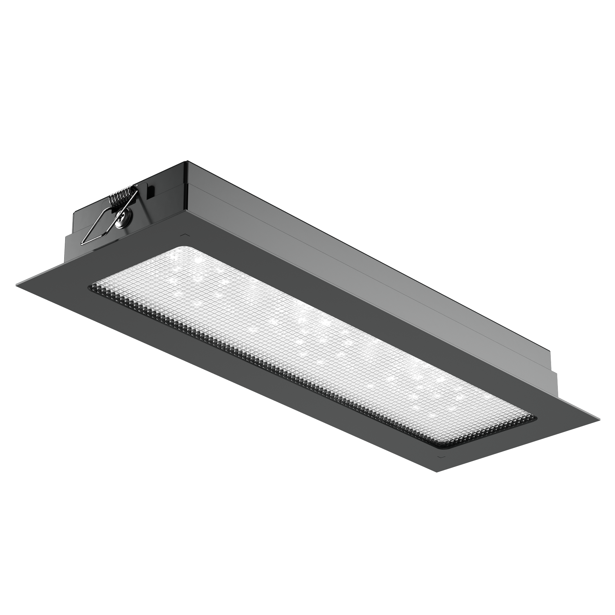 Geniled Встраиваемый Tetris In 100x300 30Вт 4000К 90Ra Микропризма Черный