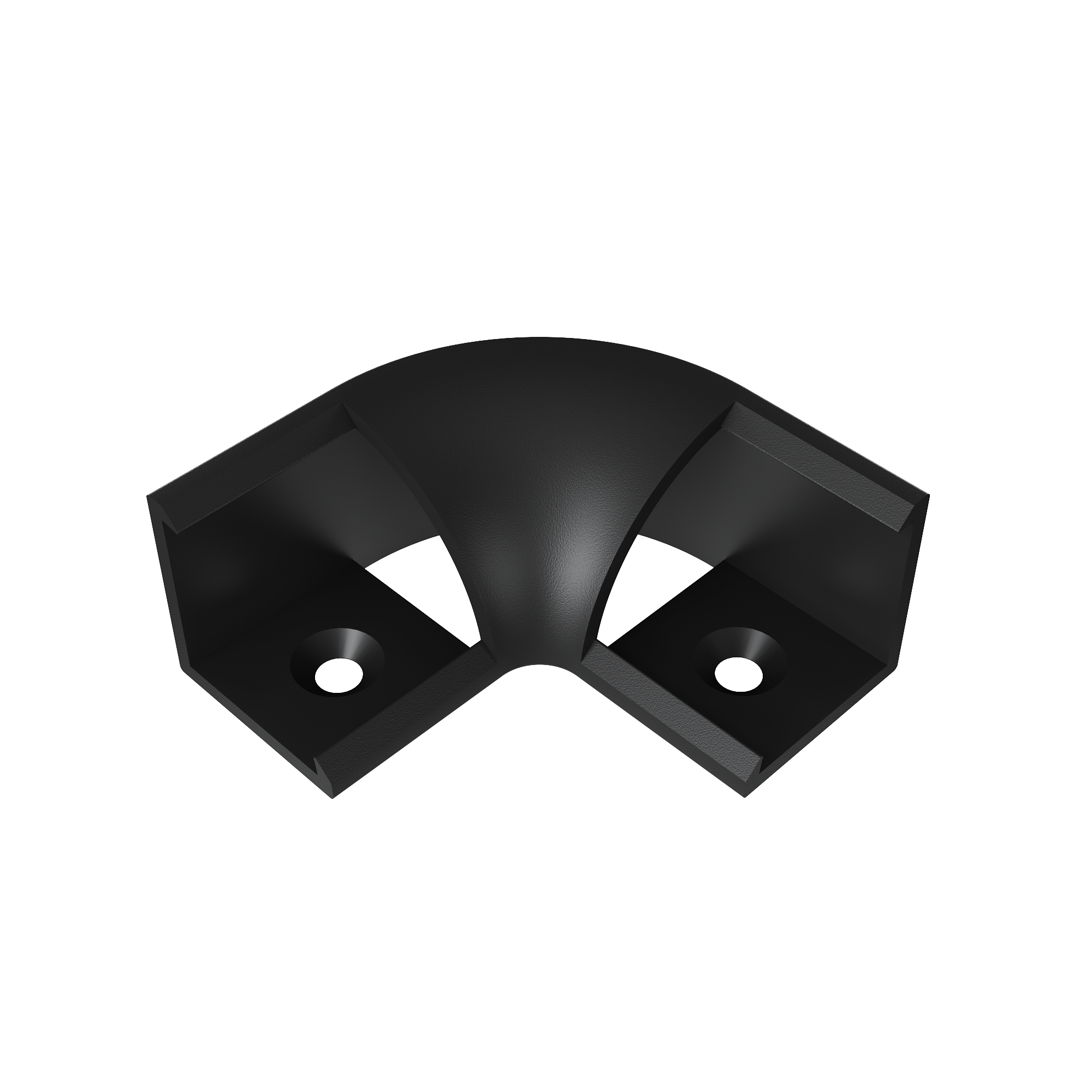 Geniled Соединитель L для углового профиля Geniled 12140_ch, 12140 Черный