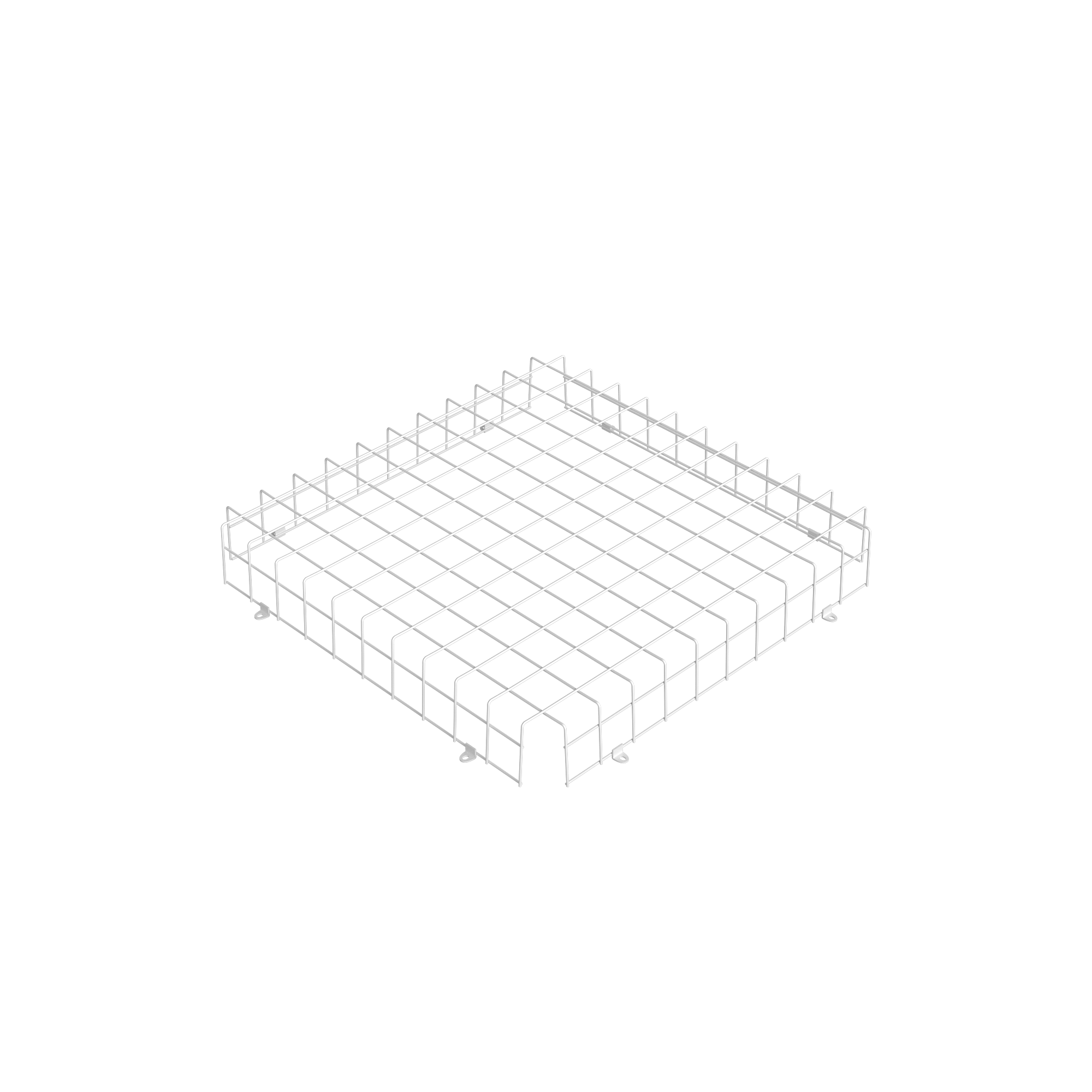 Geniled Защитная решетка 661х638х94 для светильников Офис Белая