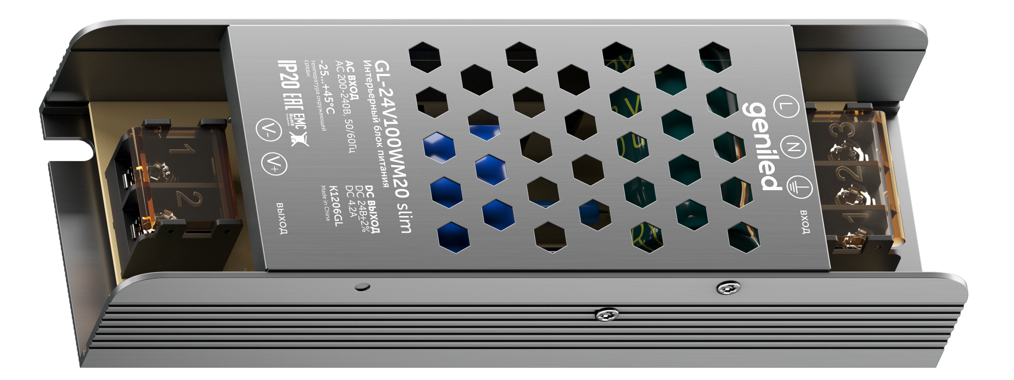 Geniled Блок питания Geniled GL-24V100WM20 slim