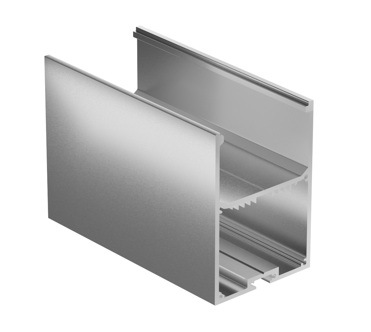 Geniled Профиль для светодиодной ленты Geniled накладной + подвесной  50x70x2000 М44