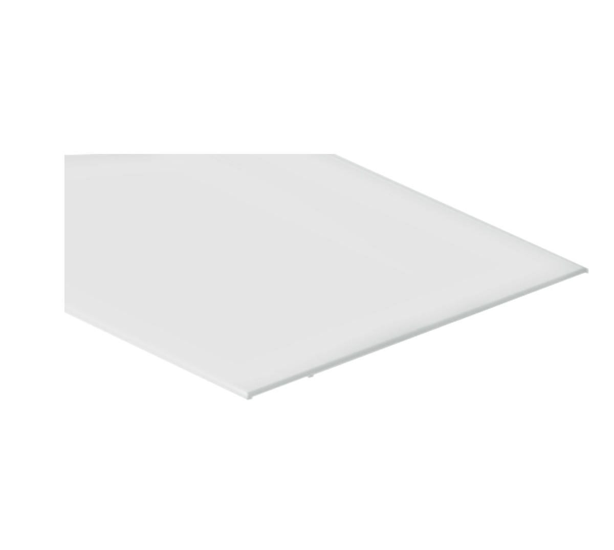 Geniled Рассеиватель для профиля Geniled плоский матовый 160x1.6x6000мм М160