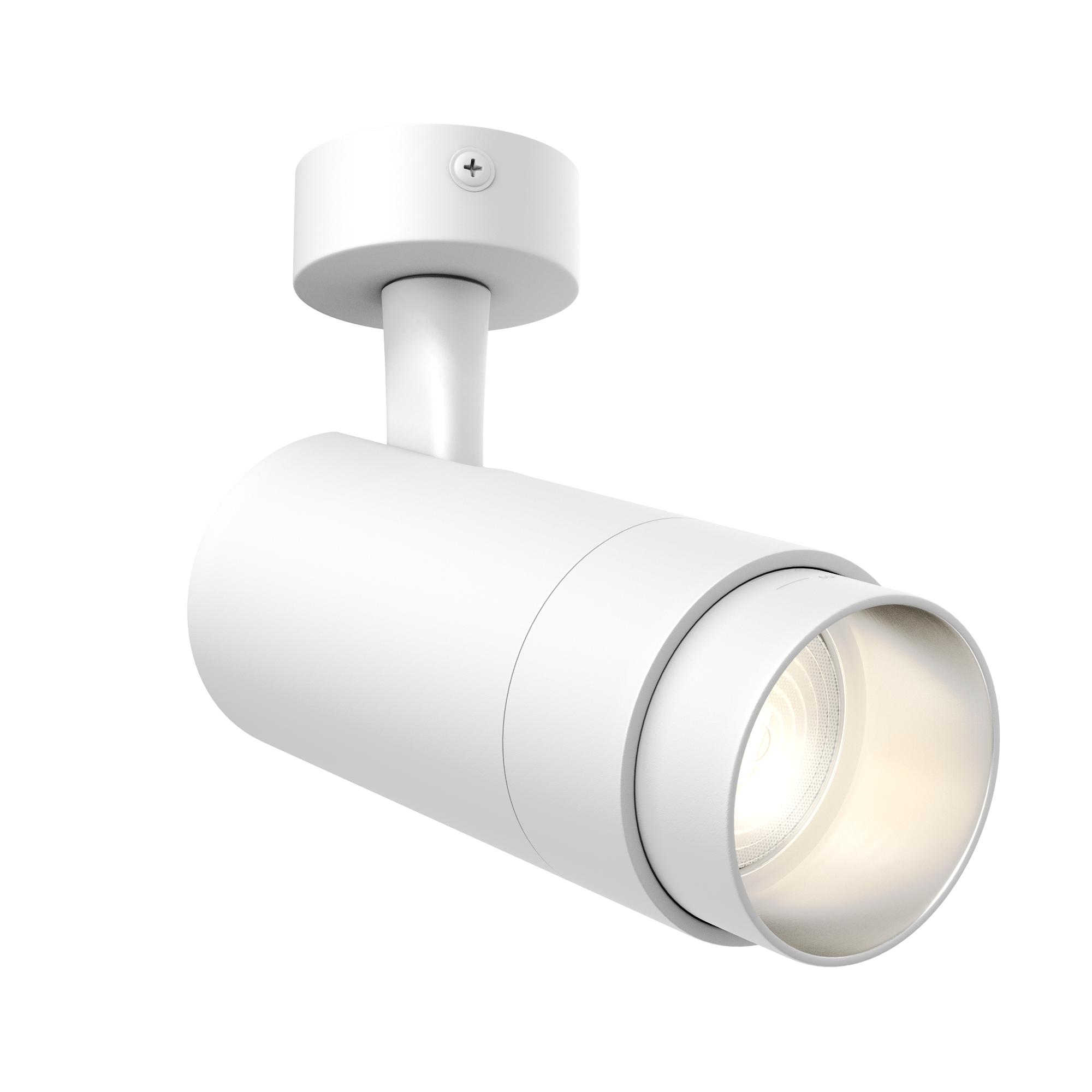 Geniled Трековый светильник Geniled Track Classic Zoom 20Вт 5000K 90Ra с потолочной чашкой 60x25 Белый