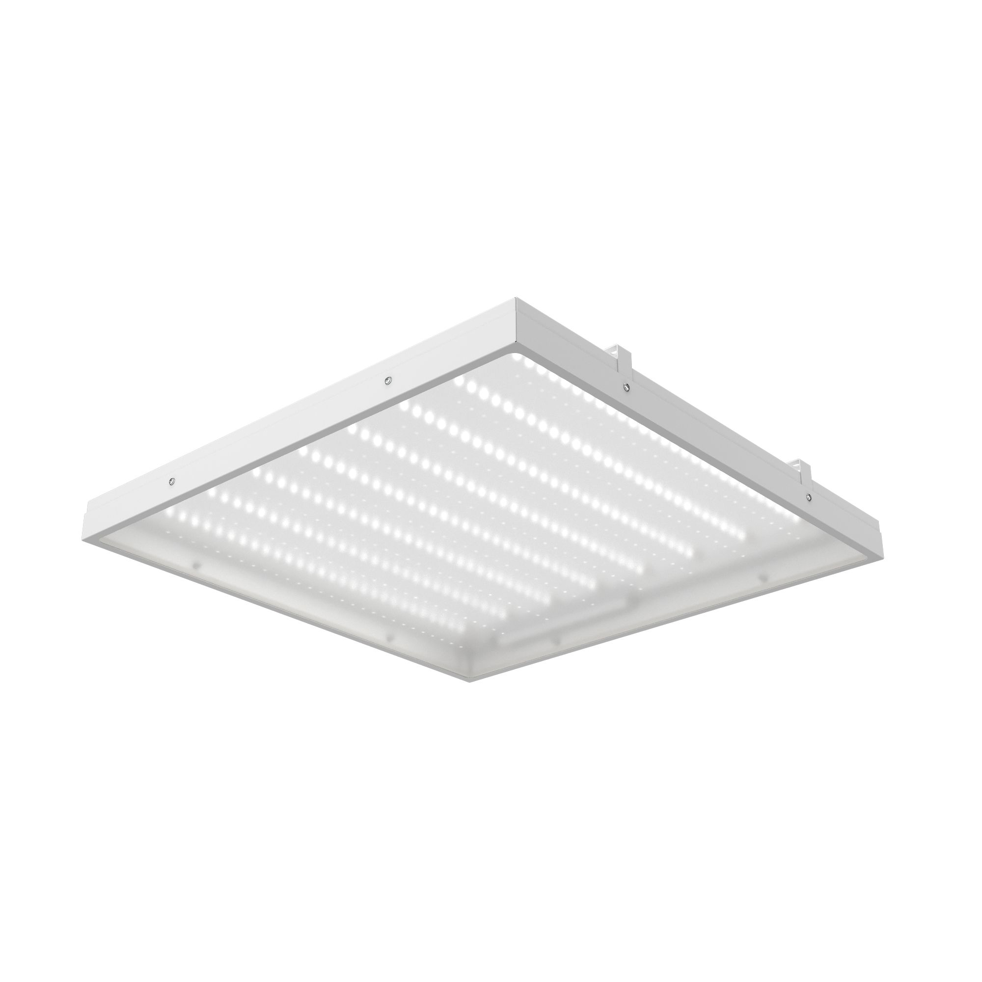 Geniled Офис 595x595x45 80Вт 12В 5000К IP54 Матовое закаленное стекло