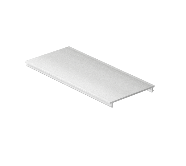 Geniled Рассеиватель для профиля Geniled плоский матовый 3000 М46