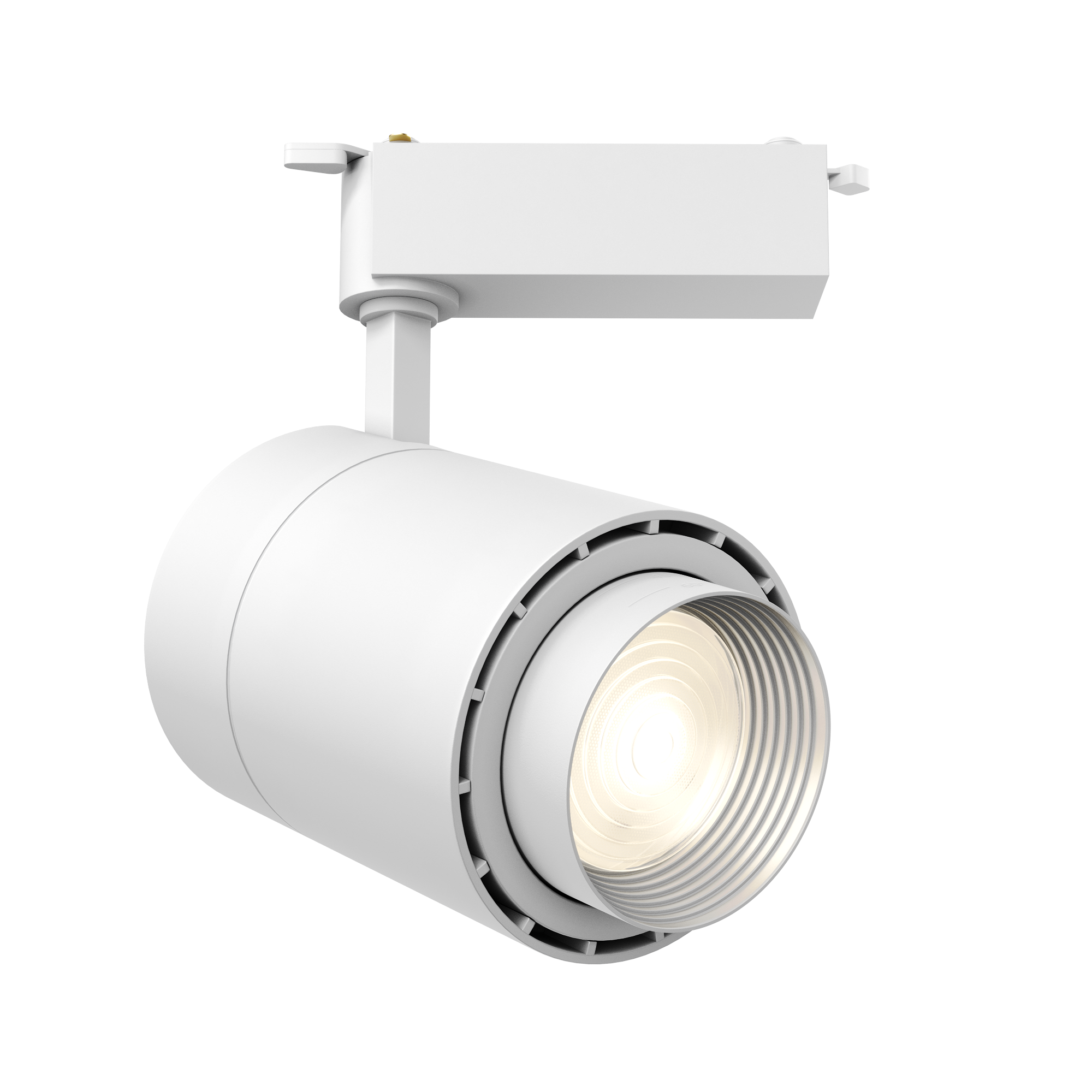 Geniled Трековый светильник Geniled Track Classic Zoom 40Вт 5000K 90Ra Белый с адаптером для 1-фазного шинопровода