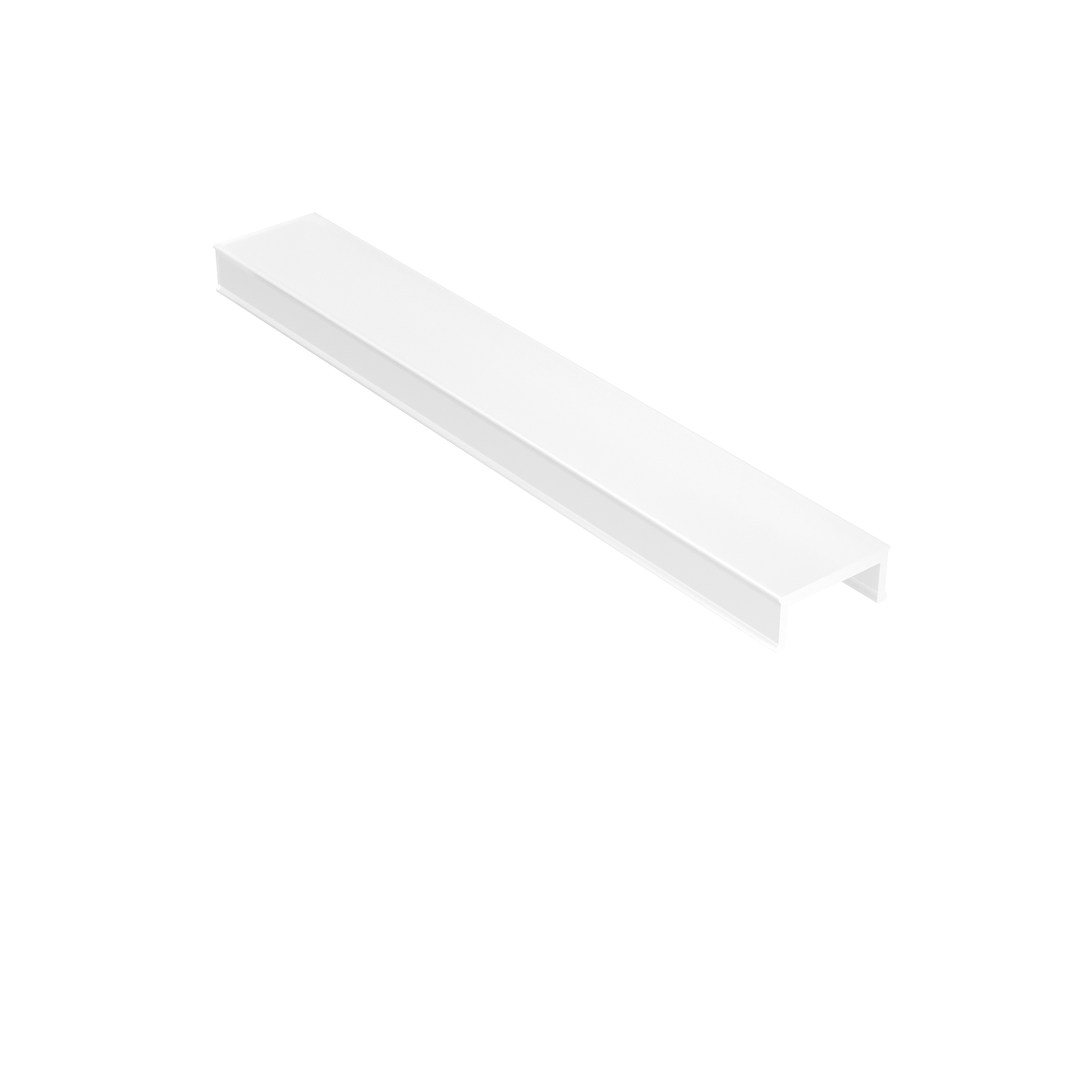 Geniled Рассеиватель для профиля Geniled плоский матовый 2000 М16