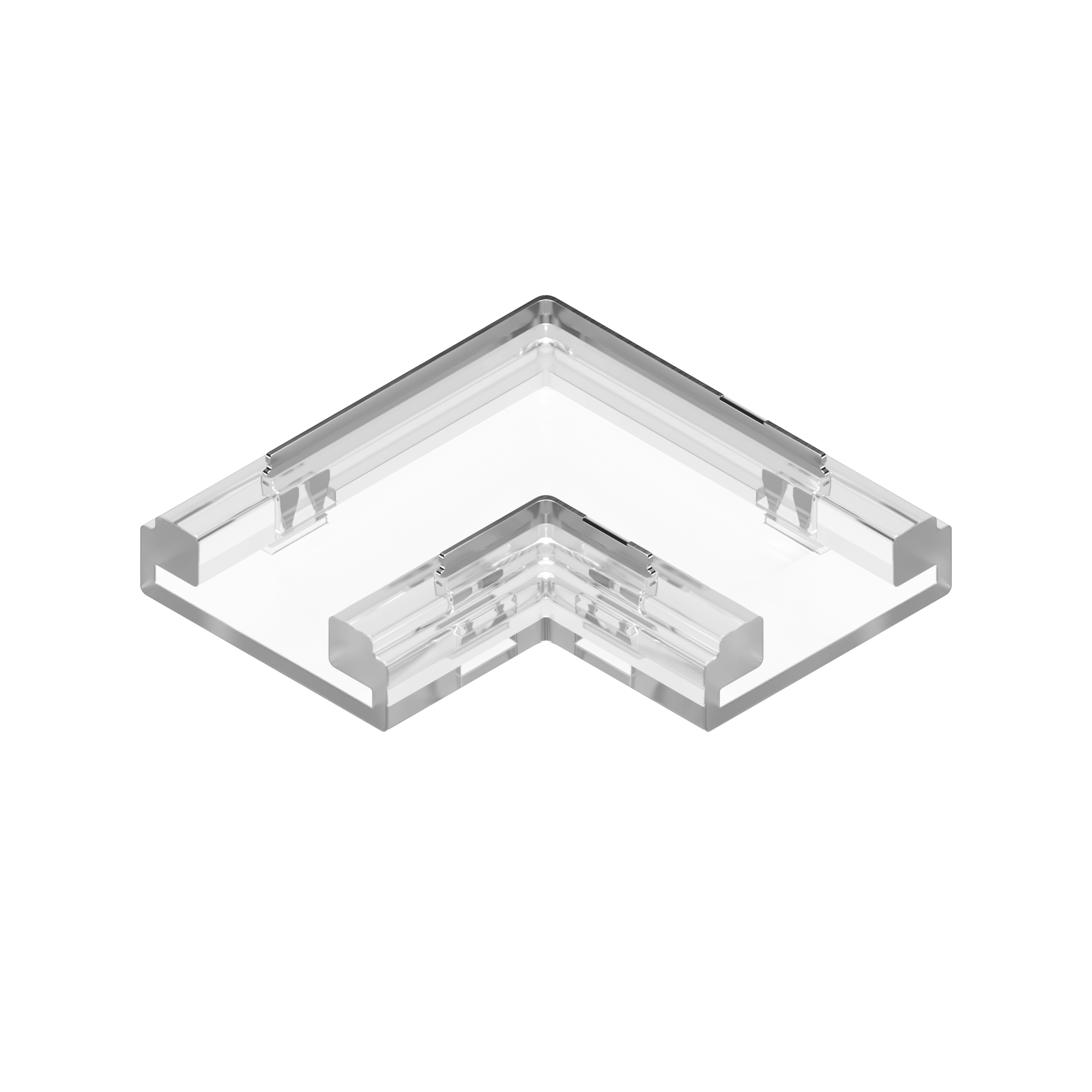 Geniled Угловой коннектор прокалывающий 2pin (7мм) для L-образного жесткого соединения светодиодной ленты 10мм (1шт)