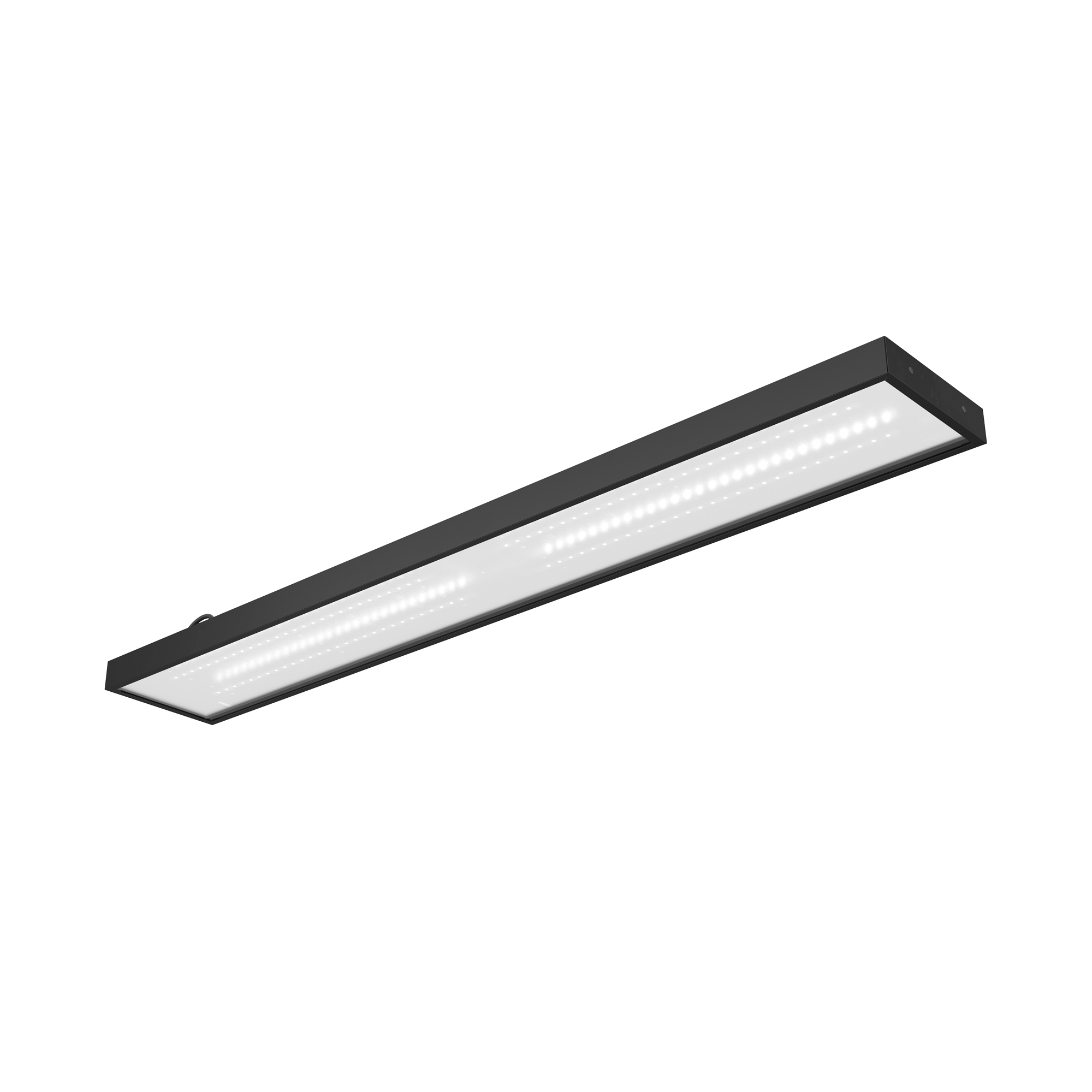 Geniled ЛПО Advanced 1200x180x40 40Вт 4000К Матовое закаленное стекло Черный