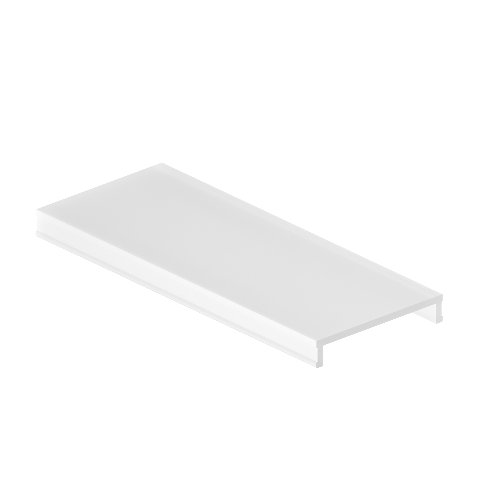 Geniled Рассеиватель для профиля Geniled плоский матовый 3000 М30