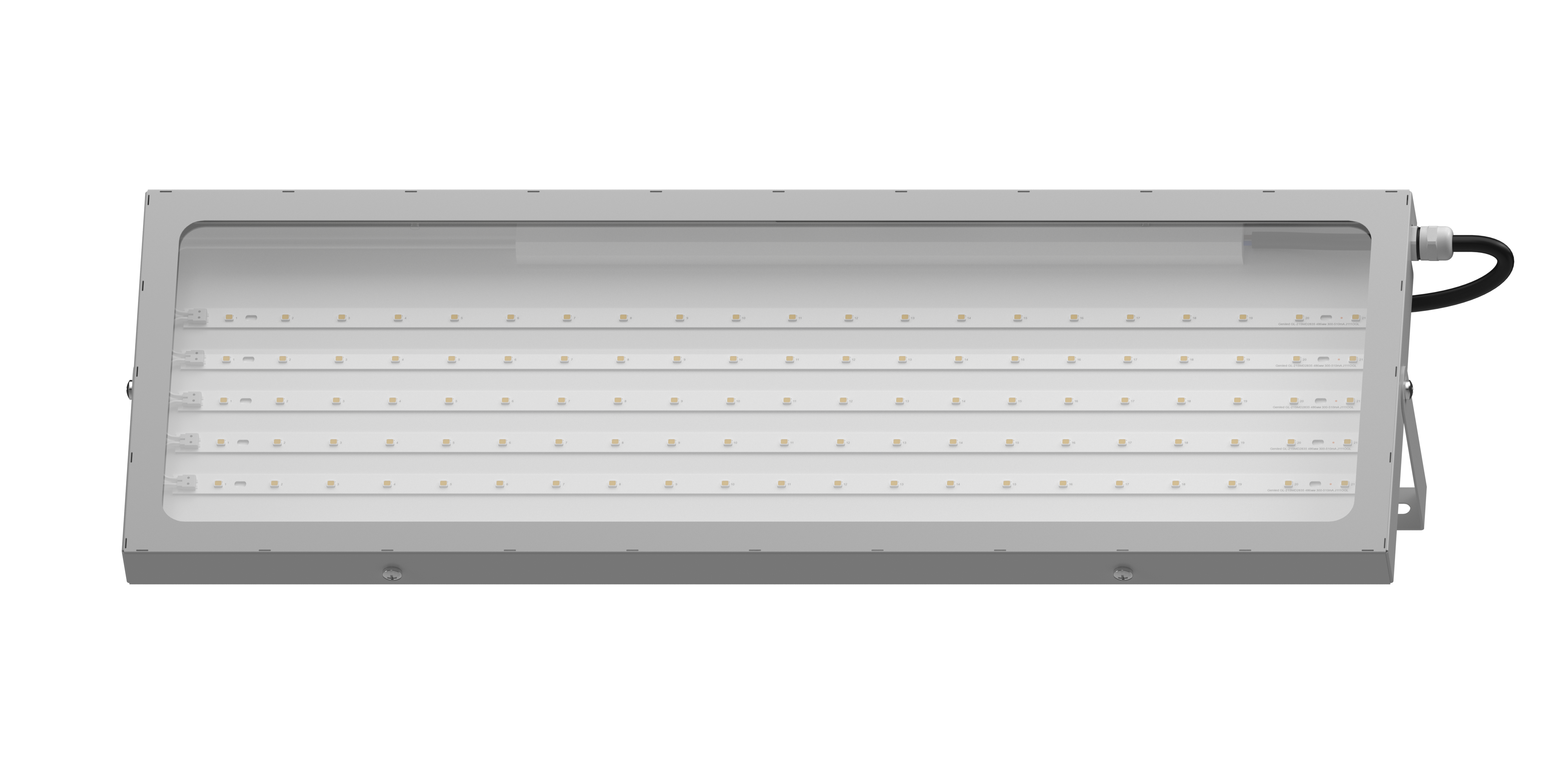 Geniled Titan Standart 500x180x25 50Вт 5000К IP66 Микропризма