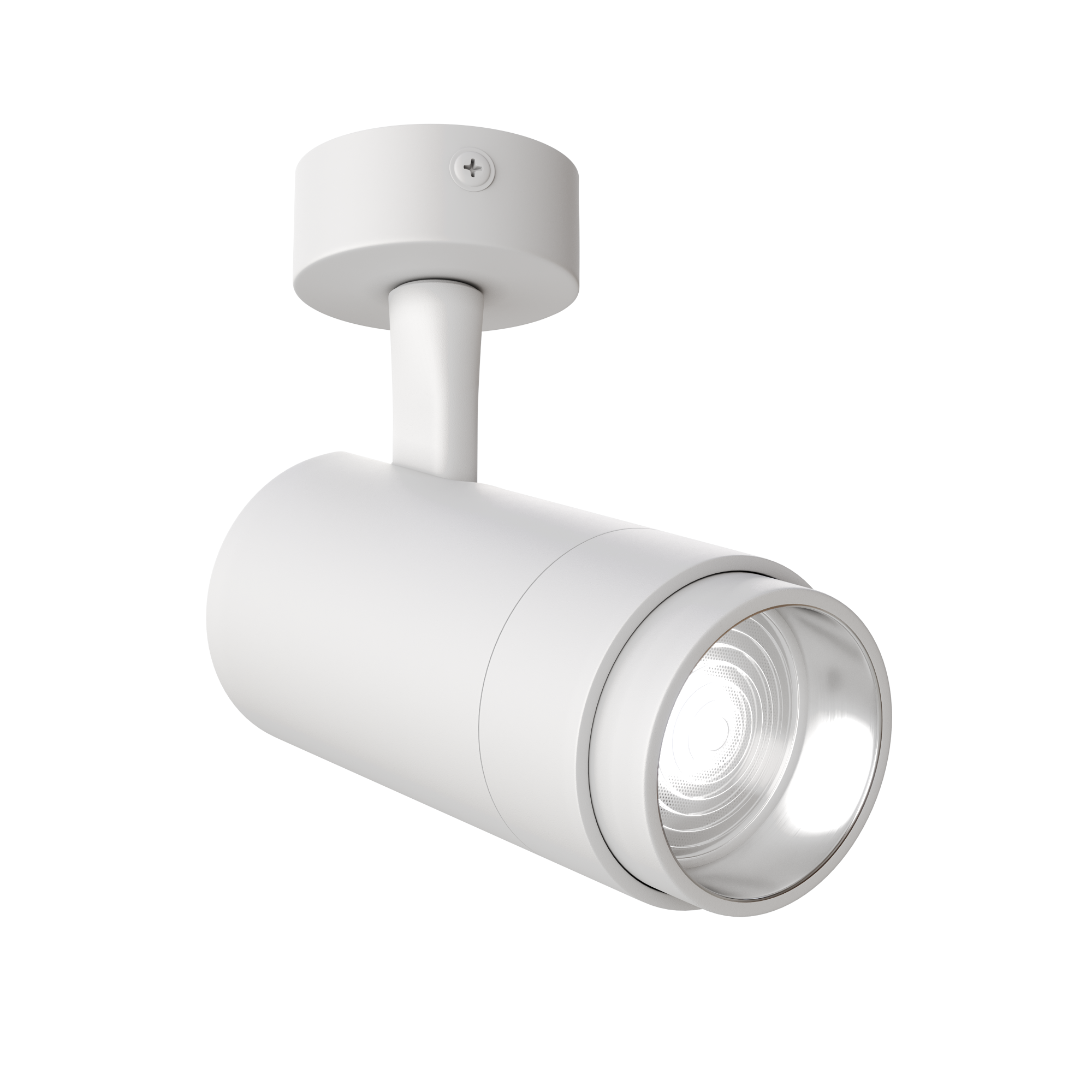 Geniled Трековый светильник Geniled Track Classic Zoom 10Вт 5000K 90Ra с потолочной чашкой 60x25 Белый