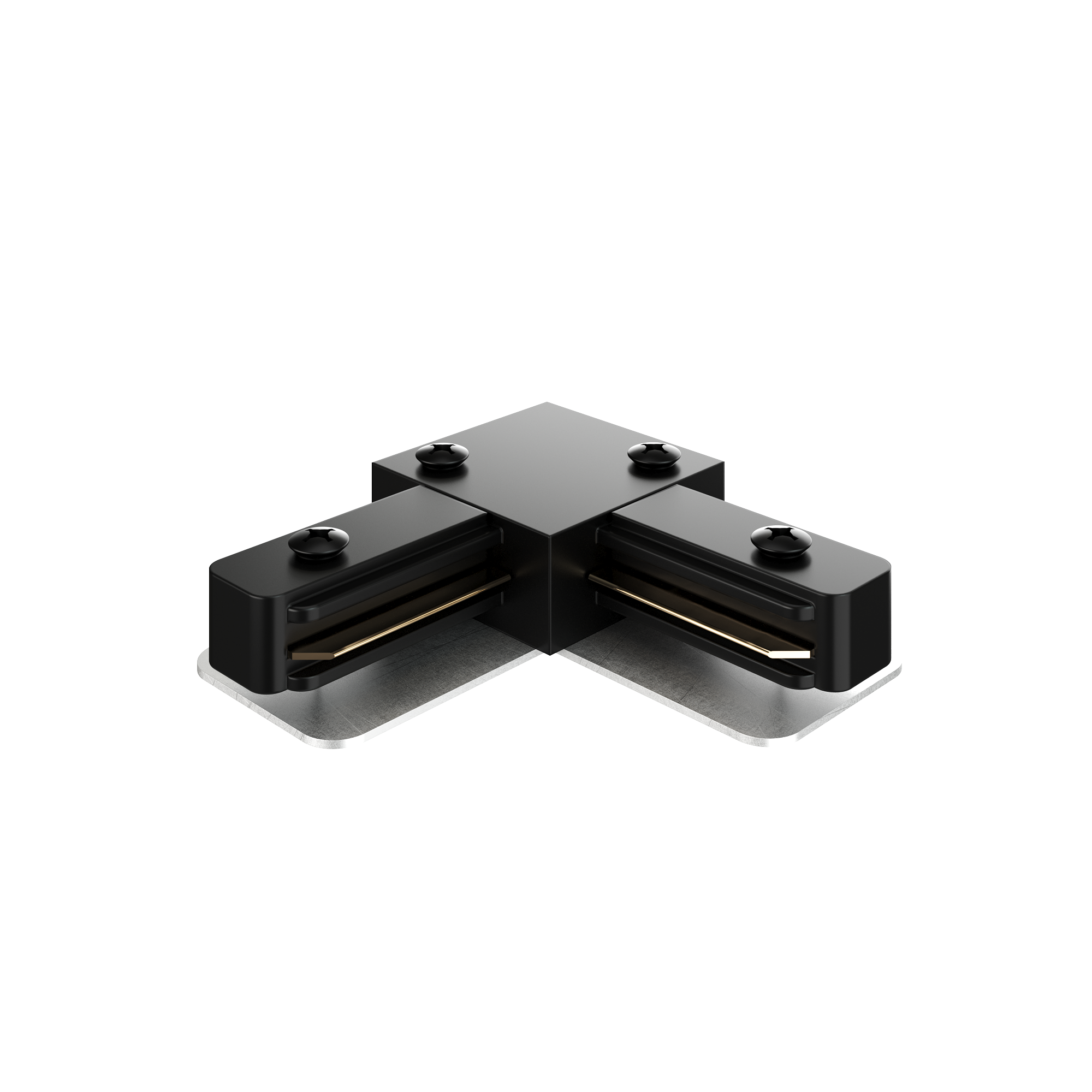 Geniled Соединитель L Geniled для однофазного шинопровода Чёрный