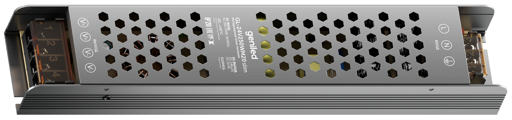 Geniled Блок питания Geniled GL-24V250WM20 slim